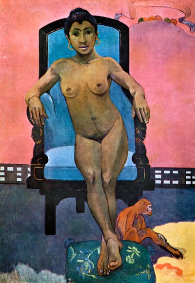 Aita Tamari vahina Judith te Parari Annah la giavanese, 1893 da Paul Gauguin