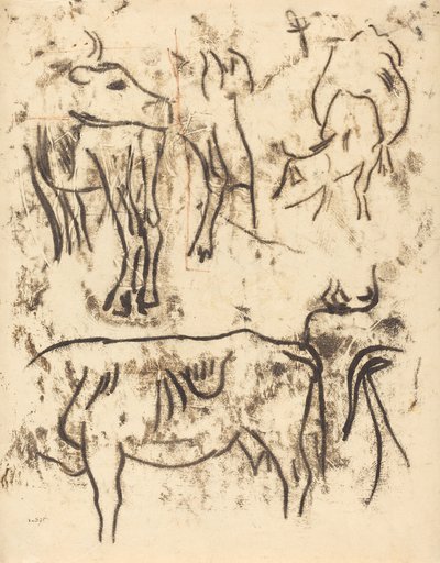 Studi sugli animali da Paul Gauguin