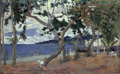 Sulla riva del mare, Martinica da Paul Gauguin