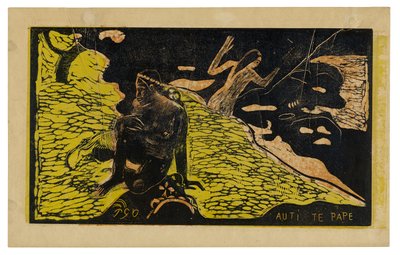 Auti te pape (Donne al fiume), dalla suite Noa Noa da Paul Gauguin