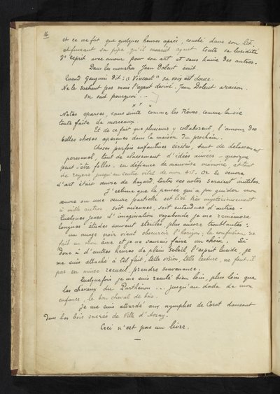 Avant et après - Descrizione del soggiorno di Gauguin con Vincent van Gogh ad Arles (P. 16) da Paul Gauguin