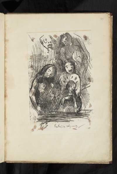 Frammento della Natività da Paul Gauguin