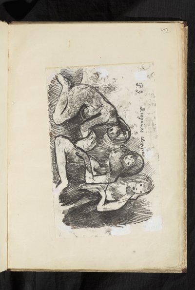 Avant et après - Frammento della Natività da Paul Gauguin