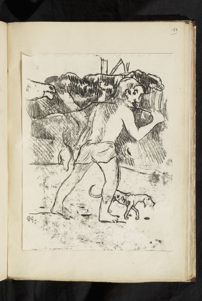 Ritorno dalla caccia da Paul Gauguin