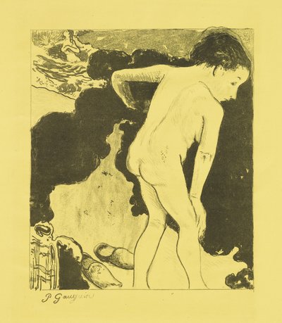Bagnanti bretoni da Paul Gauguin