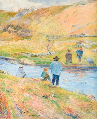 Pescatori bretoni da Paul Gauguin