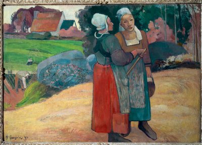 Contadini bretoni da Paul Gauguin
