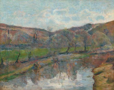Paesaggio della Bretagna, 1888 da Paul Gauguin