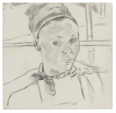Busto di giovane donna bretone (forse Marie Lagadu) da Paul Gauguin