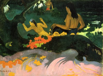 In riva al mare da Paul Gauguin