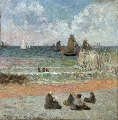 La costa a Dieppe da Paul Gauguin