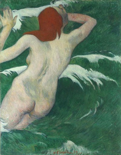 Dans les vagues, 1889 da Paul Gauguin