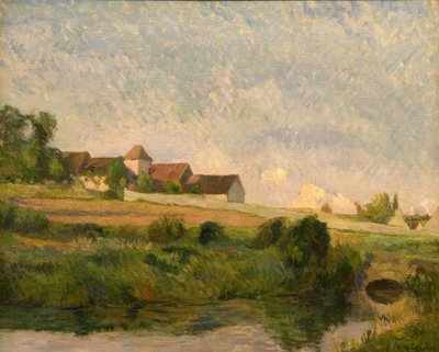 La fattoria La Groue, Osny da Paul Gauguin