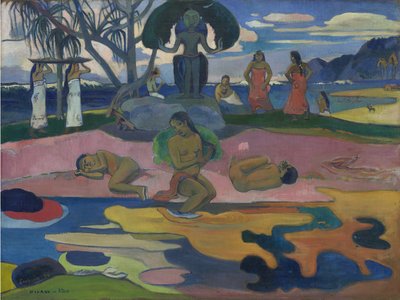 Giorno del Dio (Mahana no Atua) 1894 da Paul Gauguin