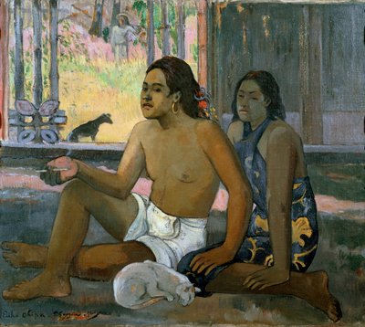 Eiaha Ohipa (Non lavorare. Tahitiani in una stanza) da Paul Gauguin