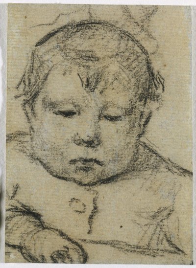 Emil Gauguin da bambino, mano destra in avanti da Paul Gauguin