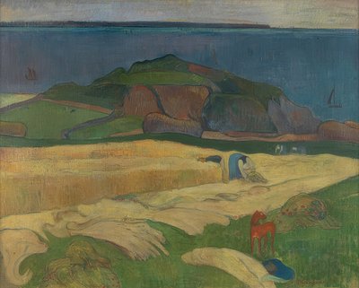 Raccolto (Le Pouldu) da Paul Gauguin