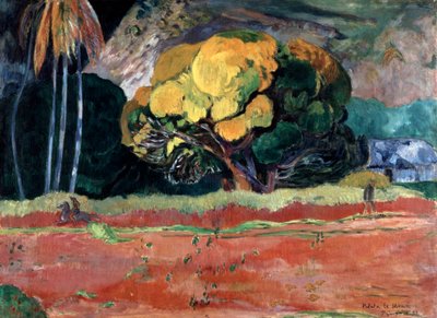 Fatata Te Moua Ai Piedi di una Montagna, 1892 da Paul Gauguin