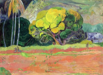 Fatata te Moua (Ai piedi della montagna) da Paul Gauguin