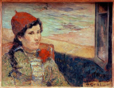 Donna davanti a una finestra aperta, detta La fidanzata da Paul Gauguin