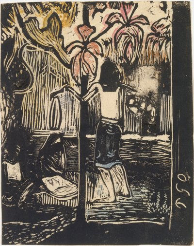 Fragranza Noa Noa, piccolo blocco, 1894-95 da Paul Gauguin