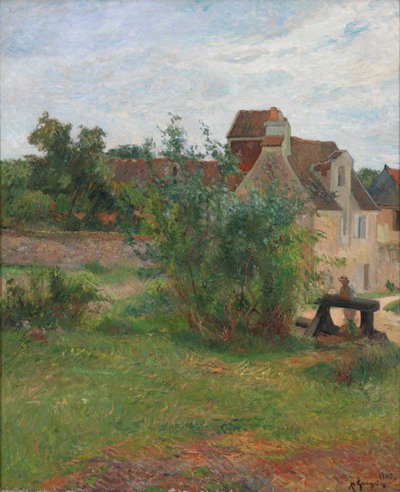 Francese: La Ferme de Busagny à Osny Fattoria Busagny, Osny da Paul Gauguin