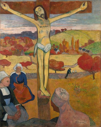 Francese:  Le Christ jaune Il Cristo giallo da Paul Gauguin