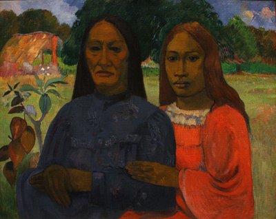 Francese:  Mère et fille Madre e figlia da Paul Gauguin