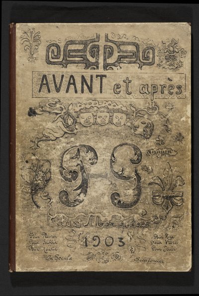 Copertina di Avant et après da Paul Gauguin