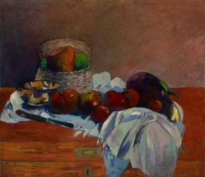 Frutti e coltello, 1901 da Paul Gauguin