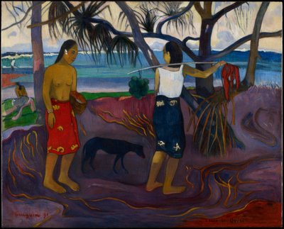 I Raro Te Oviri (Sotto il pandano) da Paul Gauguin