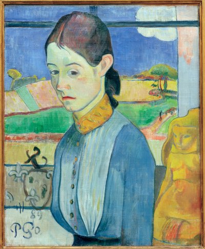 Giovane bretone da Paul Gauguin