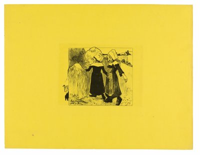 Gioie di Bretagna, dalla Suite Volpini da Paul Gauguin