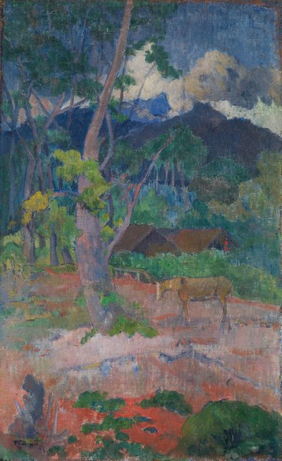 Paesaggio con Cavallo da Paul Gauguin