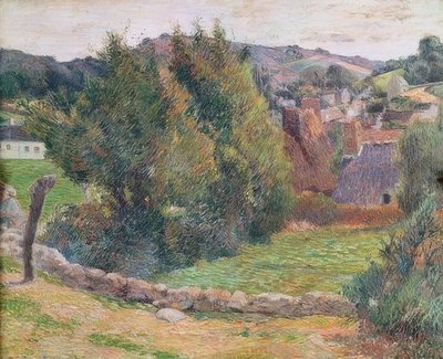 Paesaggio presso Pont-Aven da Paul Gauguin