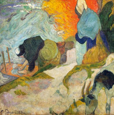 Laveuses à Arles (Lavandaie ad Arles) 1888 da Paul Gauguin