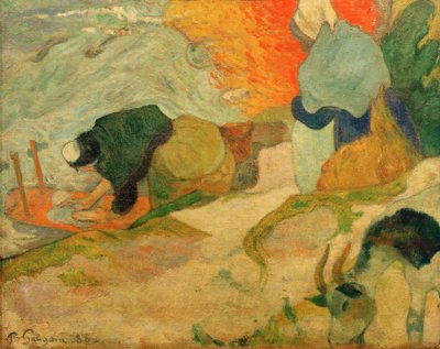 Lavandaie ad Arles da Paul Gauguin