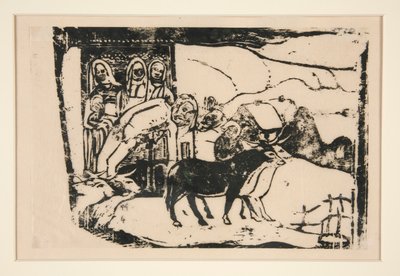Il Calvario Bretone da Paul Gauguin