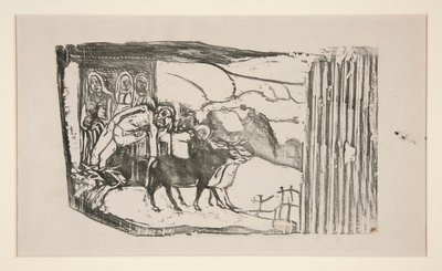 Il Calvario Bretone da Paul Gauguin