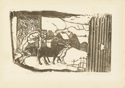 Il calvario bretone, 1898-99 da Paul Gauguin