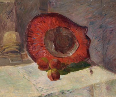 Il cappello rosso da Paul Gauguin