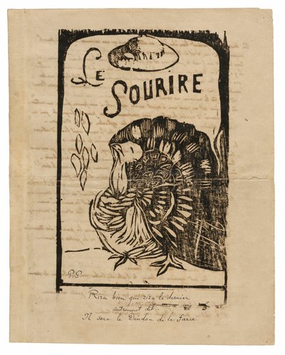 Le sourire: Journal méchant, Mar. 1900 da Paul Gauguin