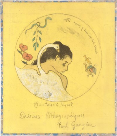 Leda Design per un Piatto: Vergogna a Chi Pensa Male da Paul Gauguin