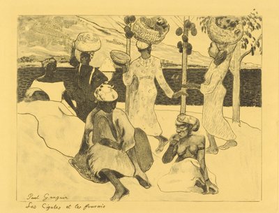 Cavallette e Formiche - Souvenir della Martinica da Paul Gauguin