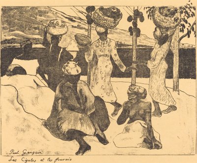 Locuste e formiche: un ricordo della Martinica da Paul Gauguin