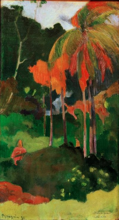Mahana maa I da Paul Gauguin