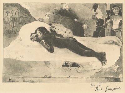 Manao Tupapau (È perseguitata da uno spirito) da Paul Gauguin