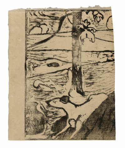 Manao tupapau (Lei pensa al fantasma o il fantasma pensa a lei) da Paul Gauguin