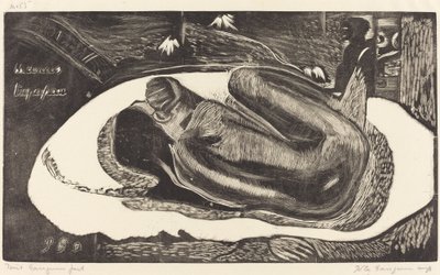Manoa Tupapau (È perseguitata da uno spirito) da Paul Gauguin