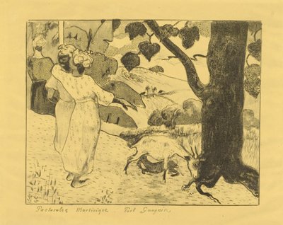 Pastorali della Martinica da Paul Gauguin